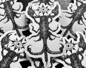 Adesivo occhio di scorpione