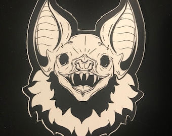 Adesivo Morcego Vampiro