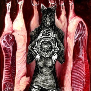 Amanda ha visto Dead By Daylight The Pig DBD cartolina stampa artistica