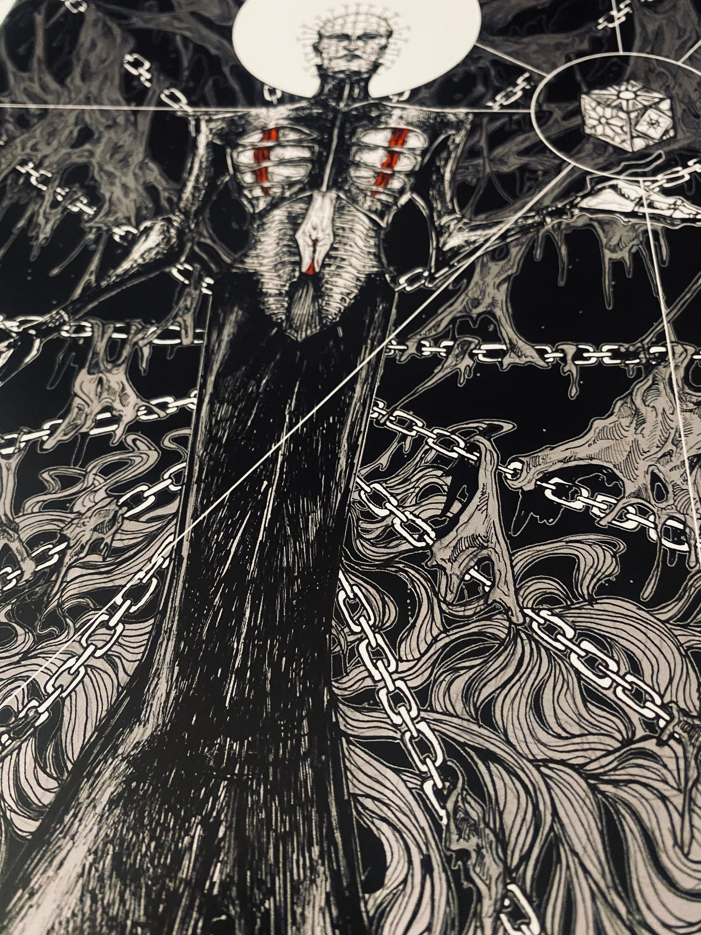 ピンヘッド ヘル プリースト セノバイト ヘルレイザー ホラー アート