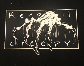 Adesivo Keep It Creepy