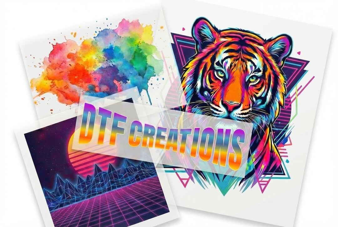 Custom DTF Transfer, Full Color Ready to Press Gang Sheet - Etsy