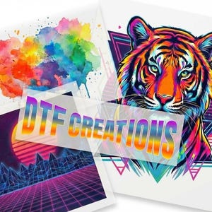 Custom DTF Transfer, Full Color Ready to Press Gang Sheet