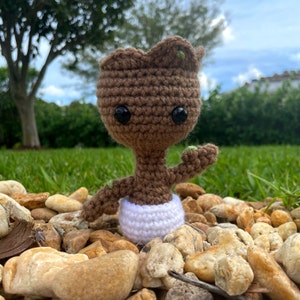 Crochet Child Tree Man