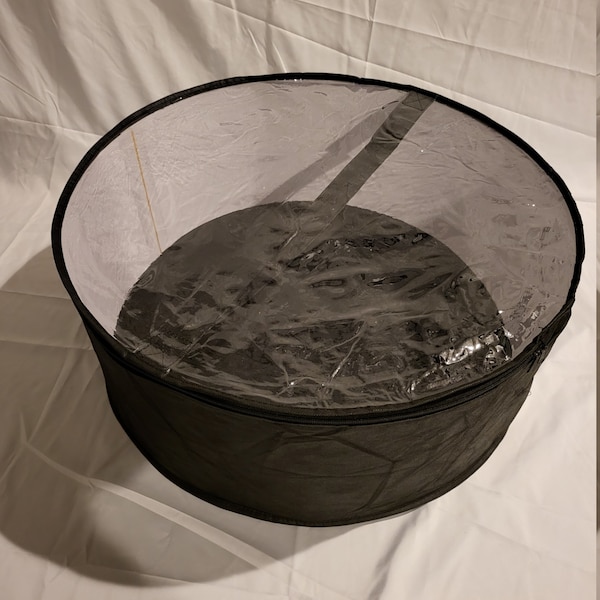 Extra Extra Large hat box with clear top