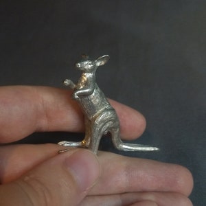 Aradon pewter Australian animal figurine kangaroo
