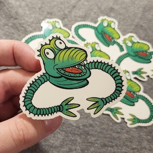 Monster Finger Puppet sticker