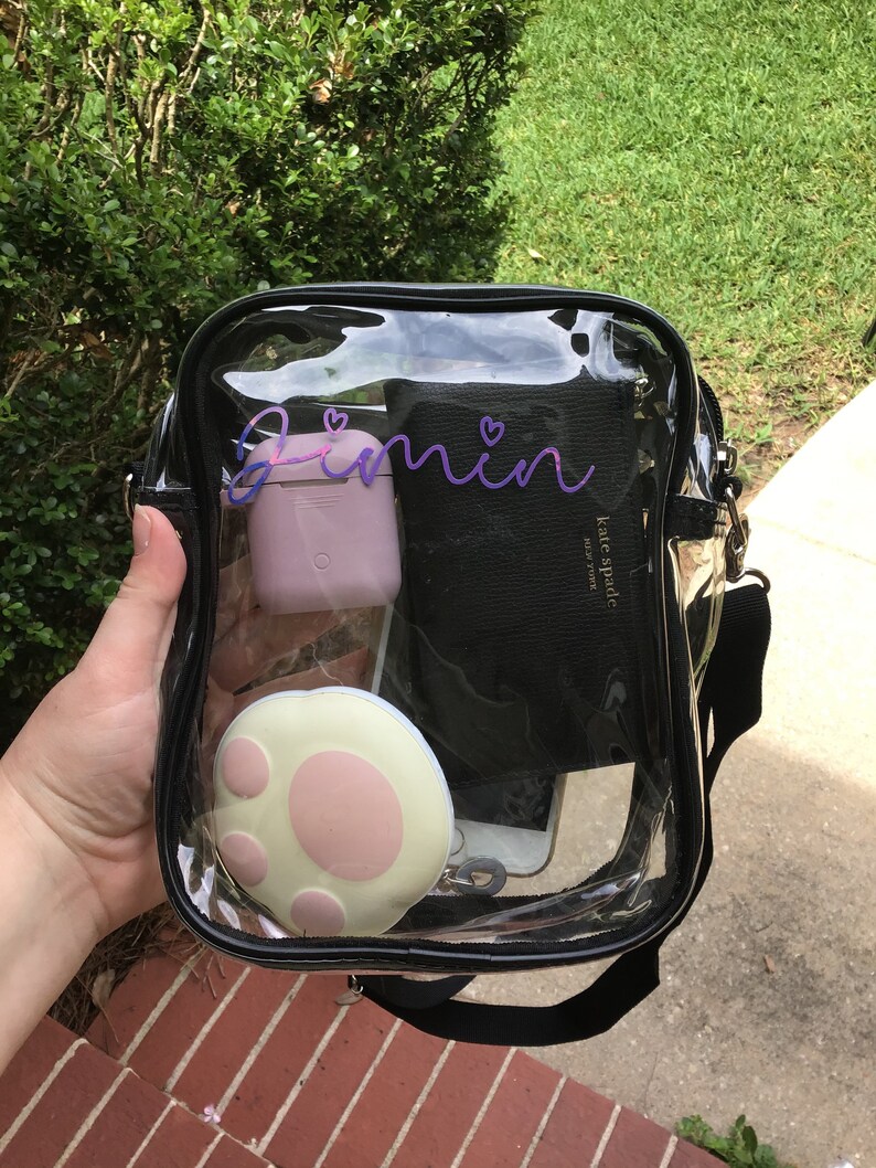 bts concert approved bags