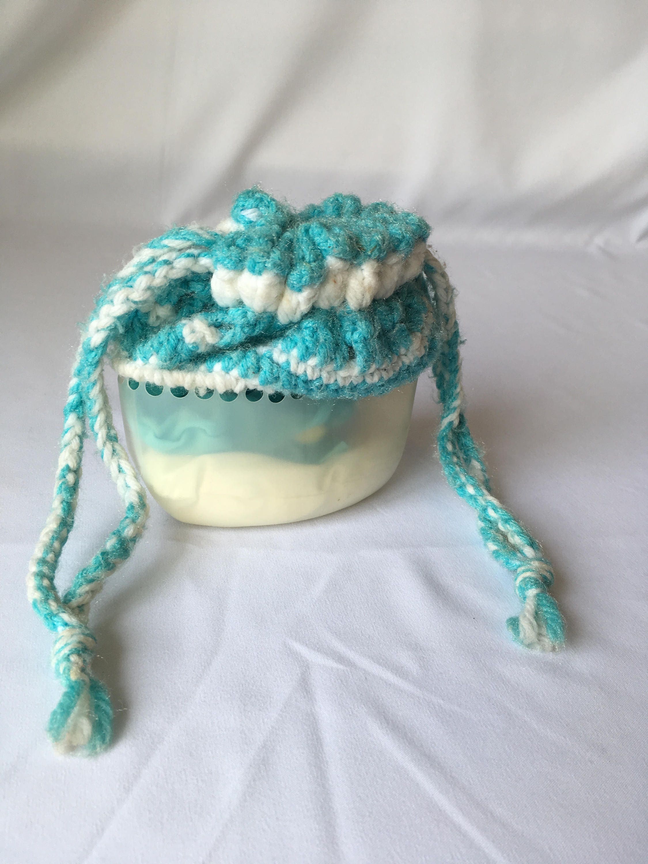 Vintage Girls BABY DOLL PURSE 1970s Crochet Toy Pouch Etsy