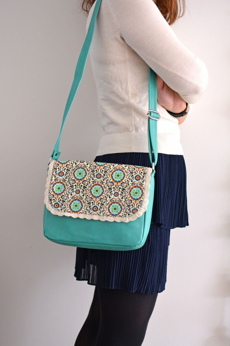 cross body fabric bag