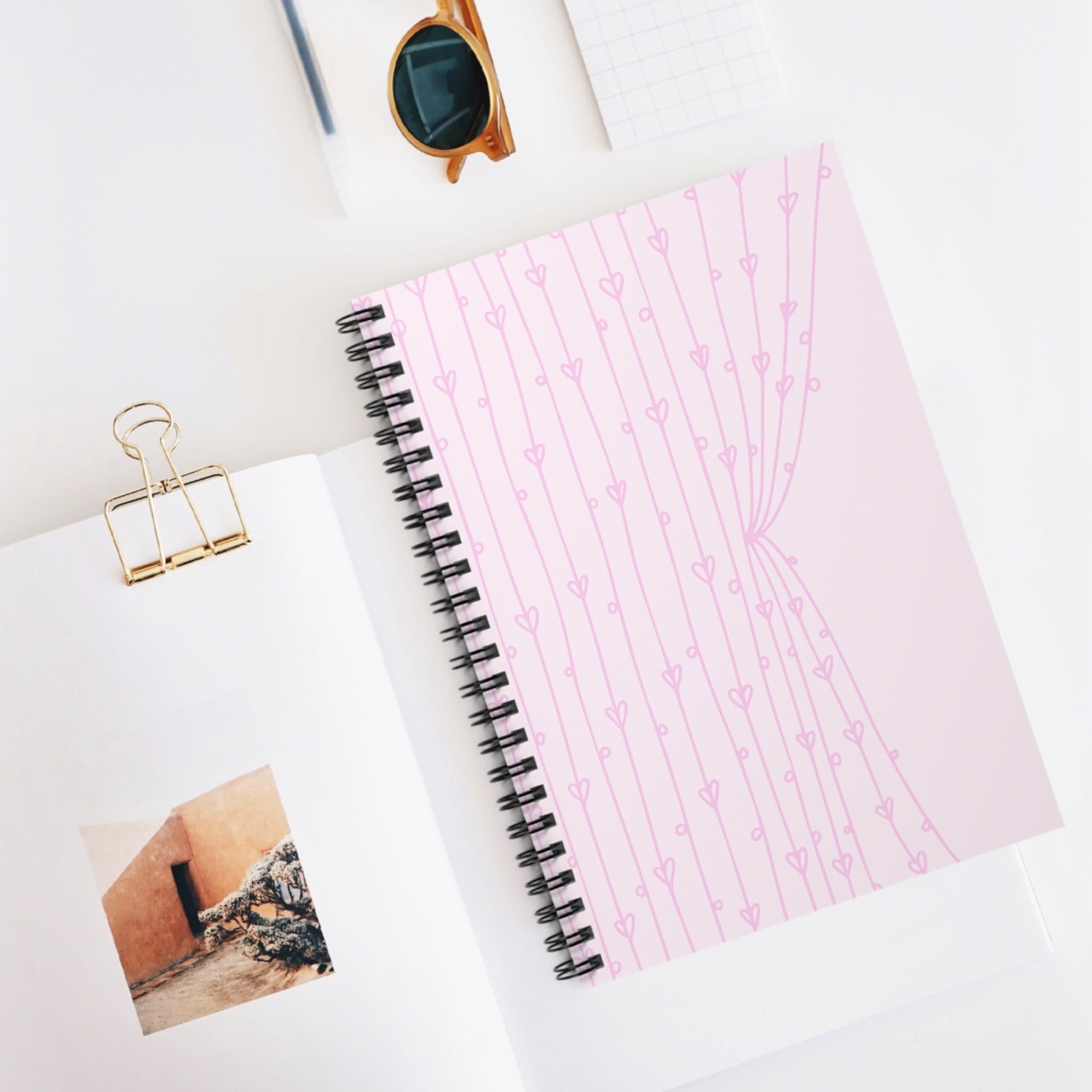 Cats Pink Wirebound Sketchbook | Mossery