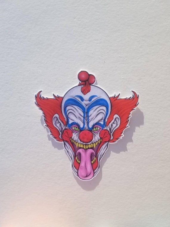 Killer Klowns Slim Sticker Etsy