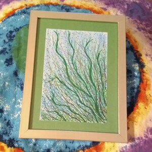 Abstract Ink Painting