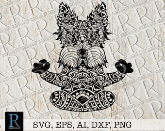 Download Mandala Yorkie Svg Etsy Yellowimages Mockups