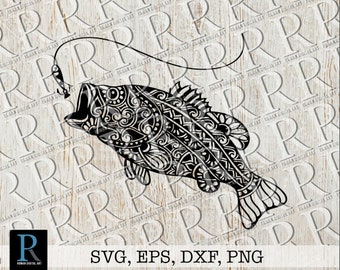 Download Fish Mandala Svg Etsy