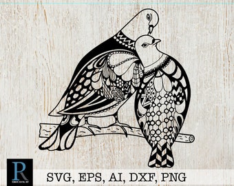 birds mandala etsy