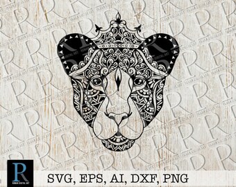 Download Lioness Silhouette Etsy