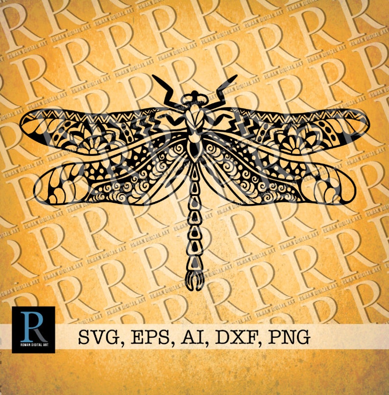 Free Free Mandala Dragonfly Svg 399 SVG PNG EPS DXF File
