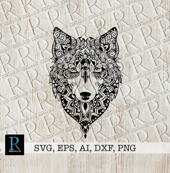 Download Wolf Mandala Svg Free For Cricut - Layered SVG Cut File ...