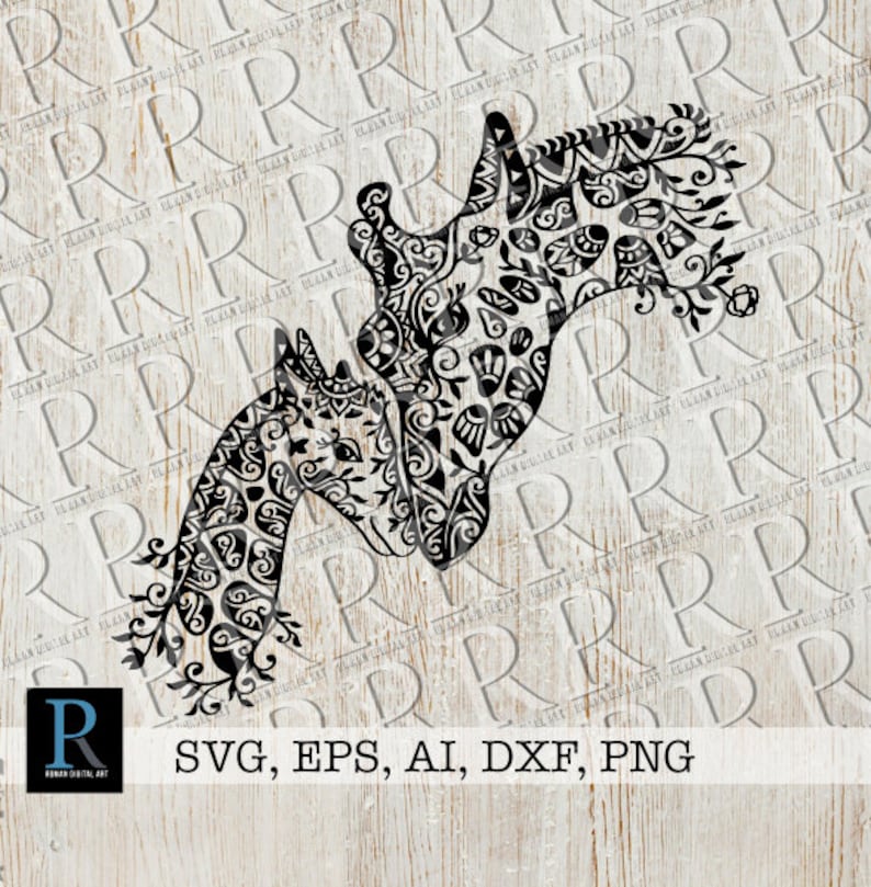 Free Free 132 Baby Giraffe Mandala Svg SVG PNG EPS DXF File