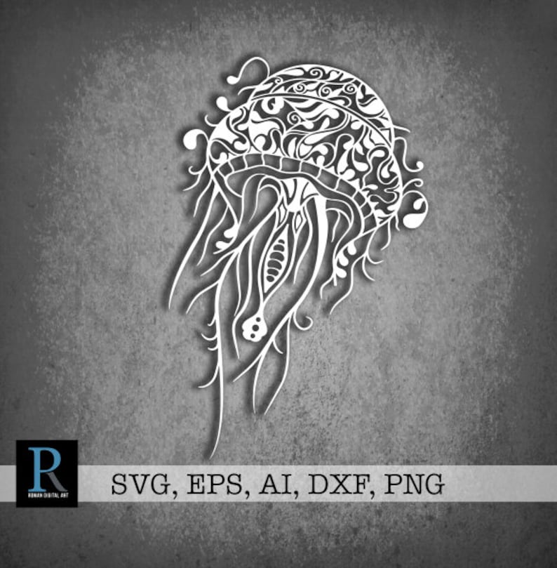 Download Jellyfish Mandala Svg Free - Free SVG Cut File - Free ...