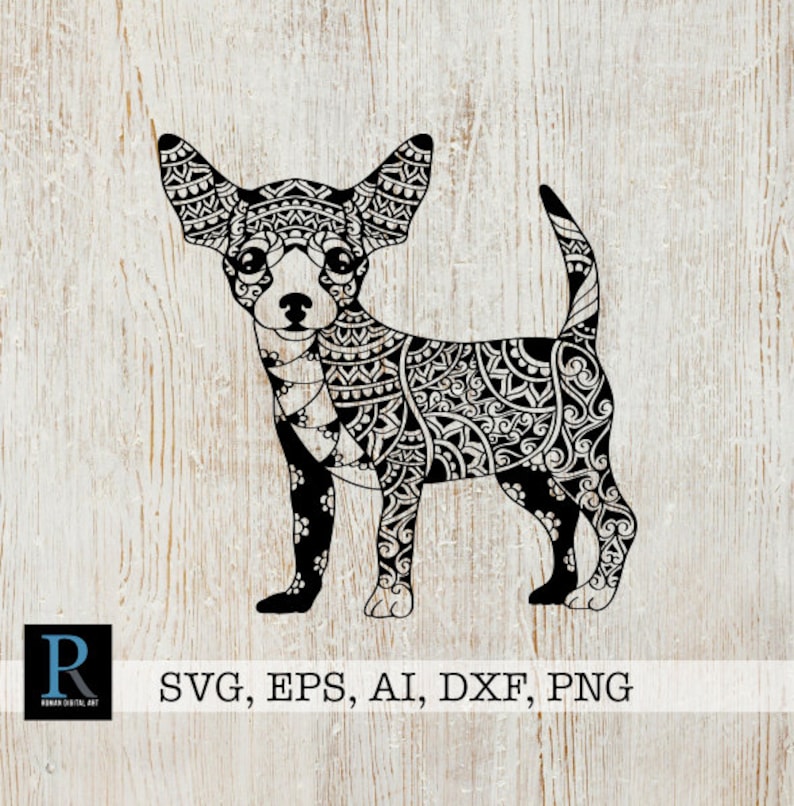 Free Free 121 Chihuahua Mandala Svg Free SVG PNG EPS DXF File