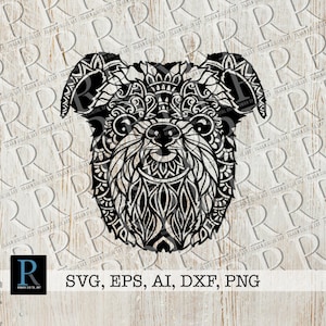 Grifone di Bruxelles SVG, Zentangle Grifone di Bruxelles, Mandala Grifone di Bruxelles, SVG Mandala, SVG Zentangle, singolo strato