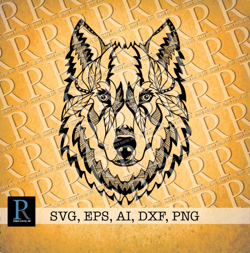 Download Wolf Mandala Svg Free For Cricut - Layered SVG Cut File ...