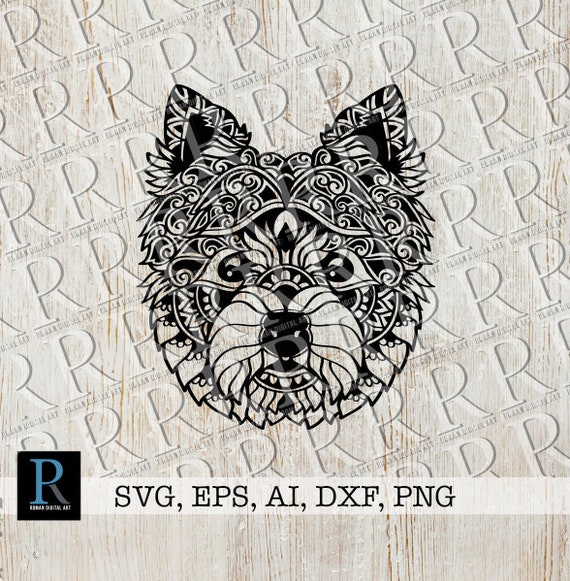 Download Zentangle West Highland White Terrier Svg Mandala Westie Svg Etsy