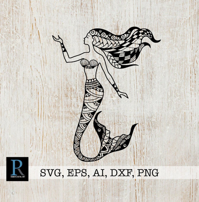 Free Free Mandala Mermaid Svg Free 474 SVG PNG EPS DXF File