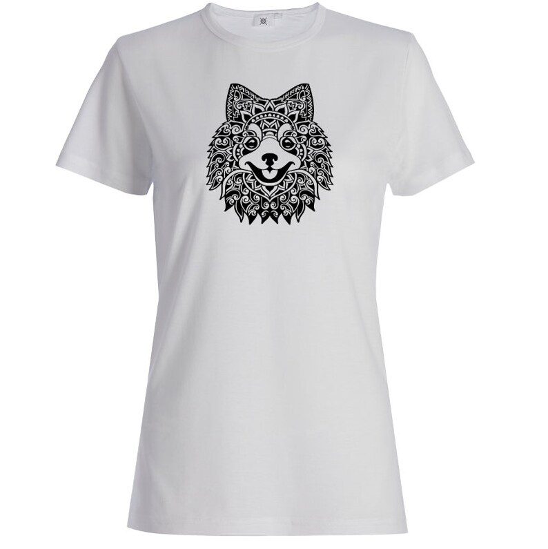 Pomeranian SVG File Zentangle Pomeranian SVG Cut File