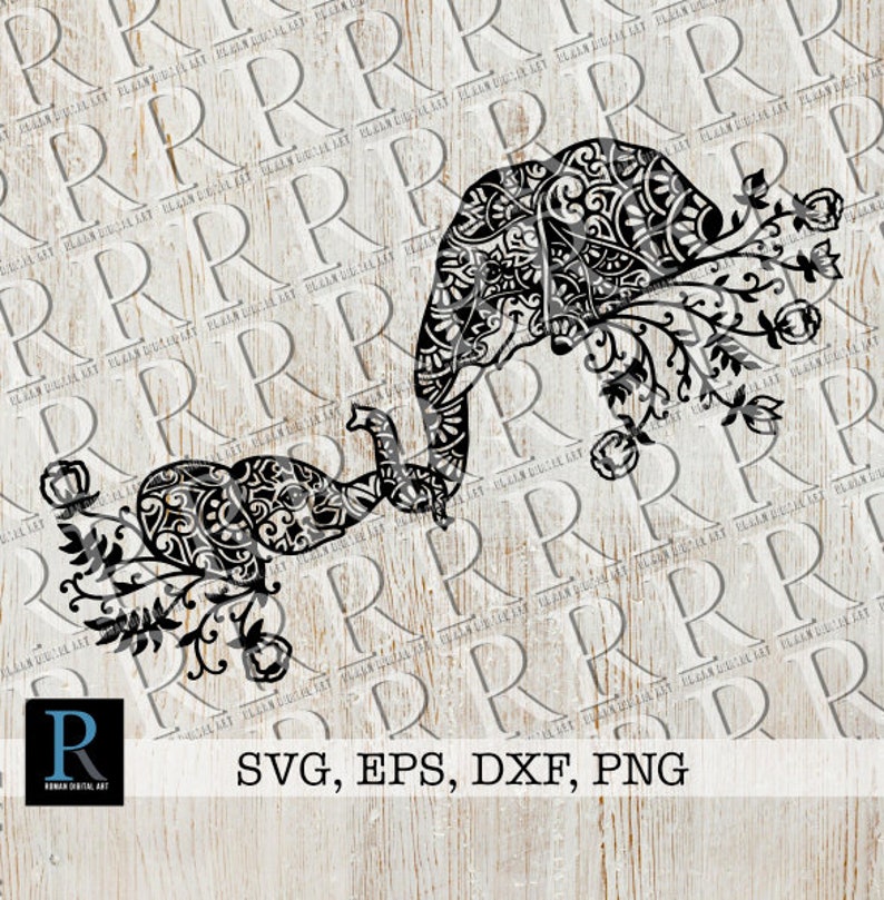 Download Elephant Svg File Elephant Cricut Cut File Zentangle Elephant Svg Mandala Elephant Svg Clip Art Art Collectibles