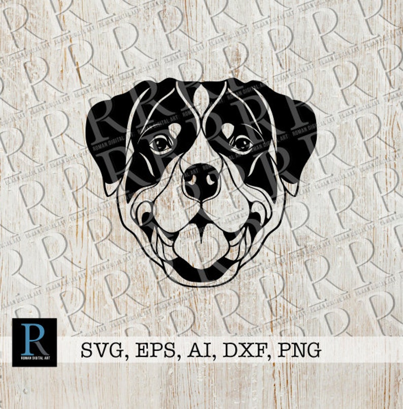 Download Rottweiler Svg Cut File Clip Art Art Collectibles Safarni Org
