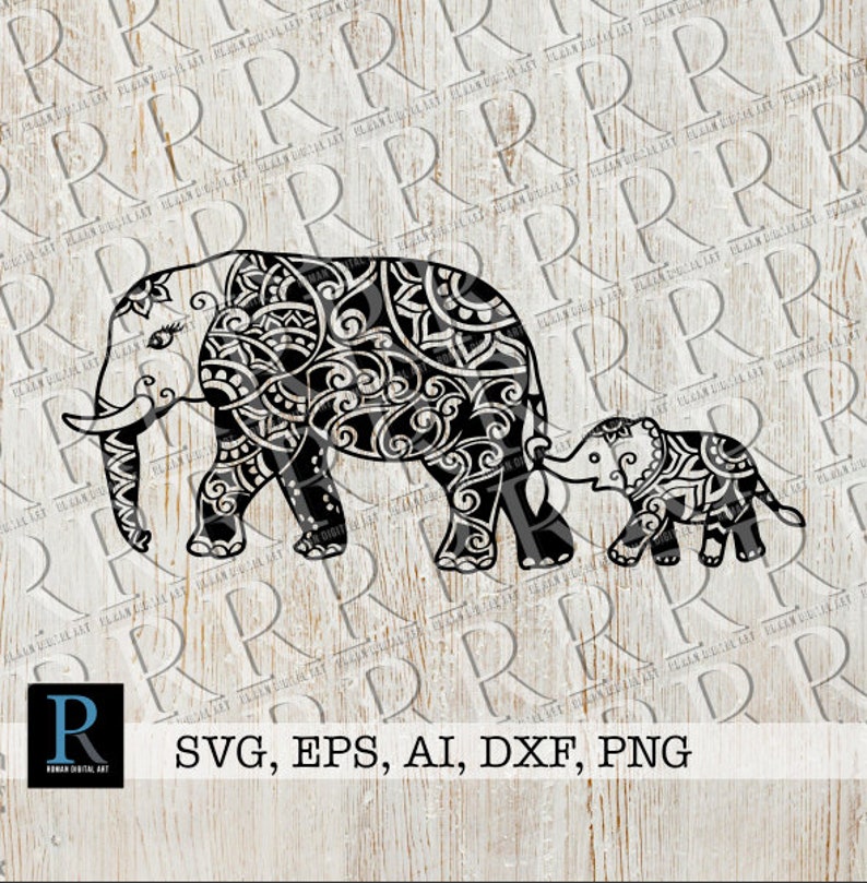 Free Free Elephant Mom Svg 338 SVG PNG EPS DXF File