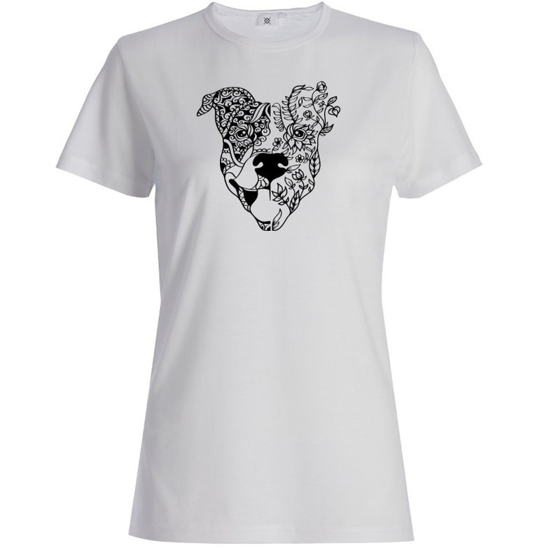 Download Mandala Pit bull Pitbull SVG Zentangle Pitbull SVG Mandala ...