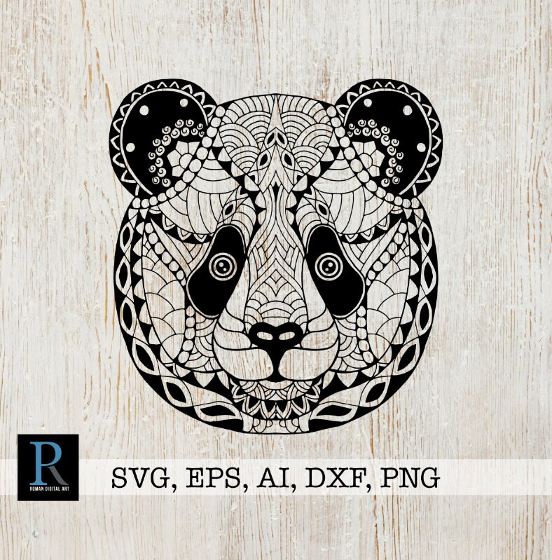 Download Mandala Bear Svg Design - Layered SVG Cut File - Download ...