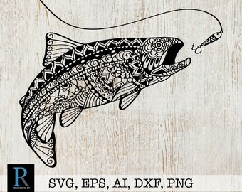 Free Free 170 Fishing Mandala Svg SVG PNG EPS DXF File