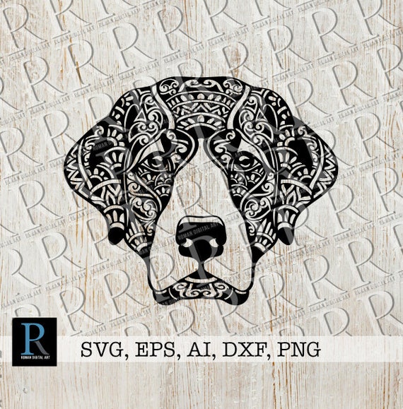 Download Zentangle Labrador SVG File Mandala Labrador SVG Labrador ...
