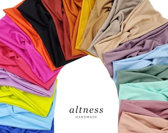 Solid Color Twist Headband: Handmade Soft Stretchy Hair Band