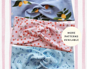 Twist Headband: Handmade Soft Stretchy Nurse Healthcare