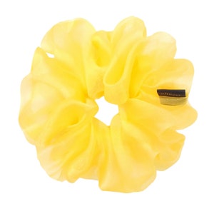 Yellow Oversized Scrunchie, Jumbo Scrunchie, Hair Scrunchie, Large Scrunchie, XXL Scrunchie