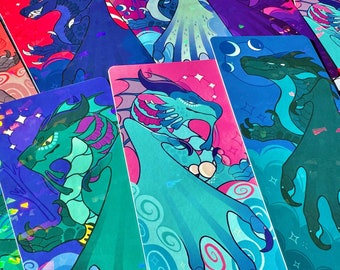 Wings of Fire: Nightwings, Seawings & Jade Winglet [BOOKMARKS]