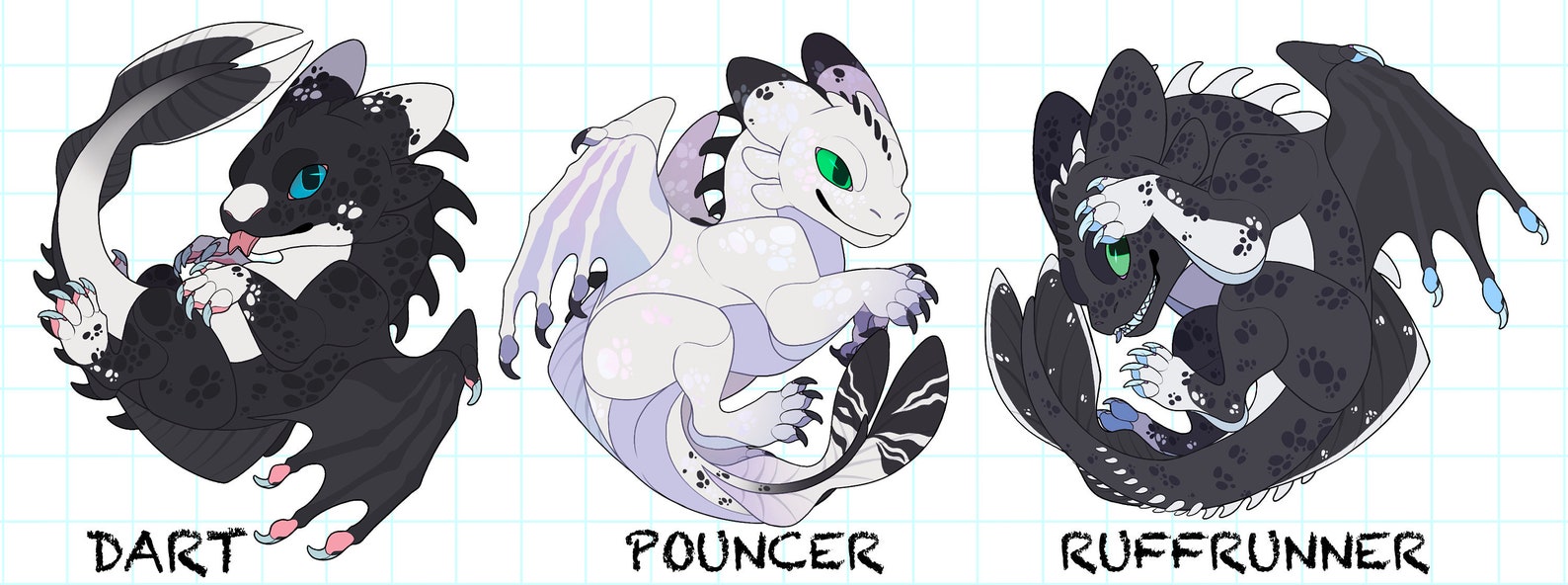 How to Train Your Dragon Nightlights CHARMS Etsy Australia