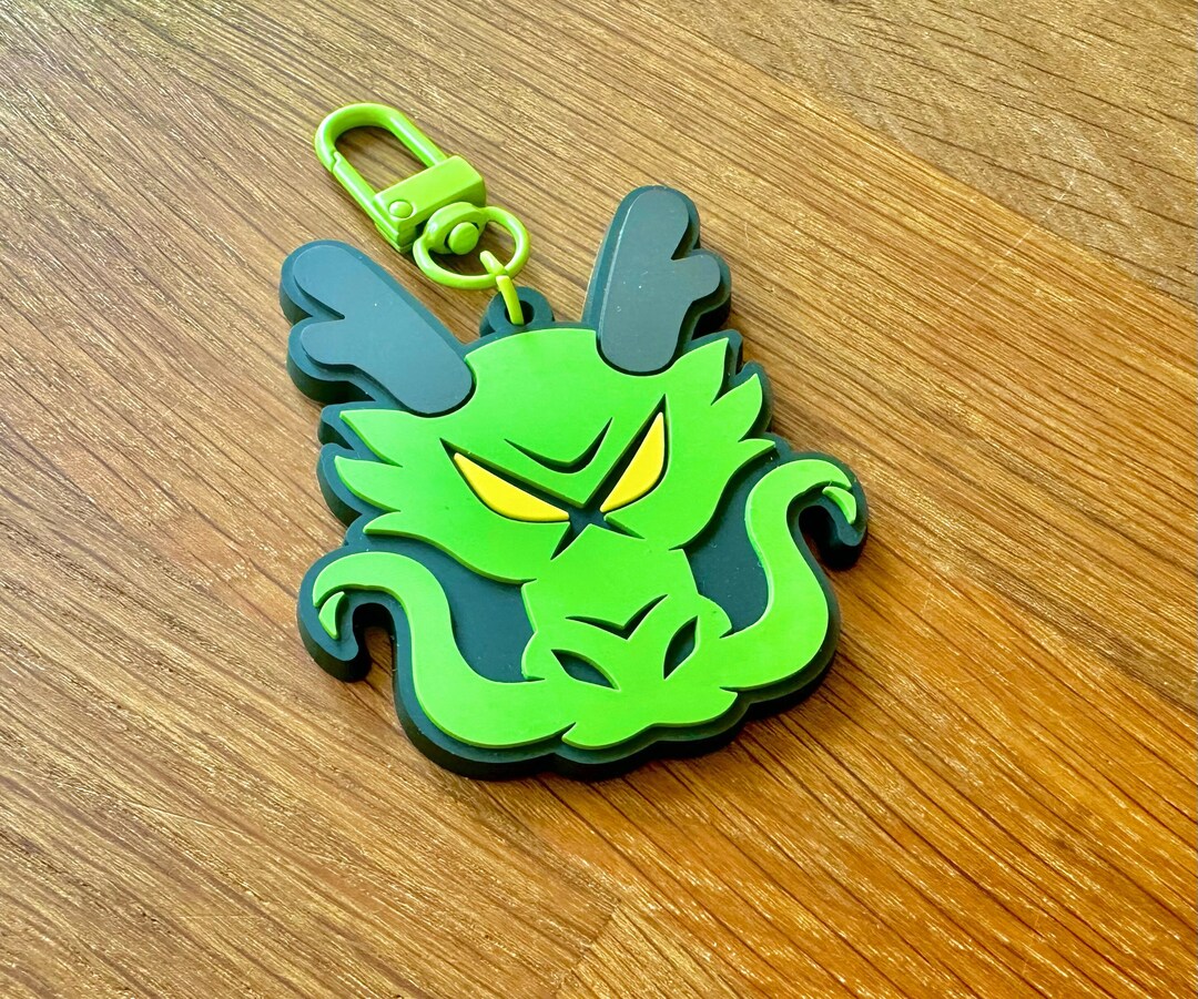 Lego Monkie Kid: Green Dragon Soft Rubber PVC [CHARM] - Etsy