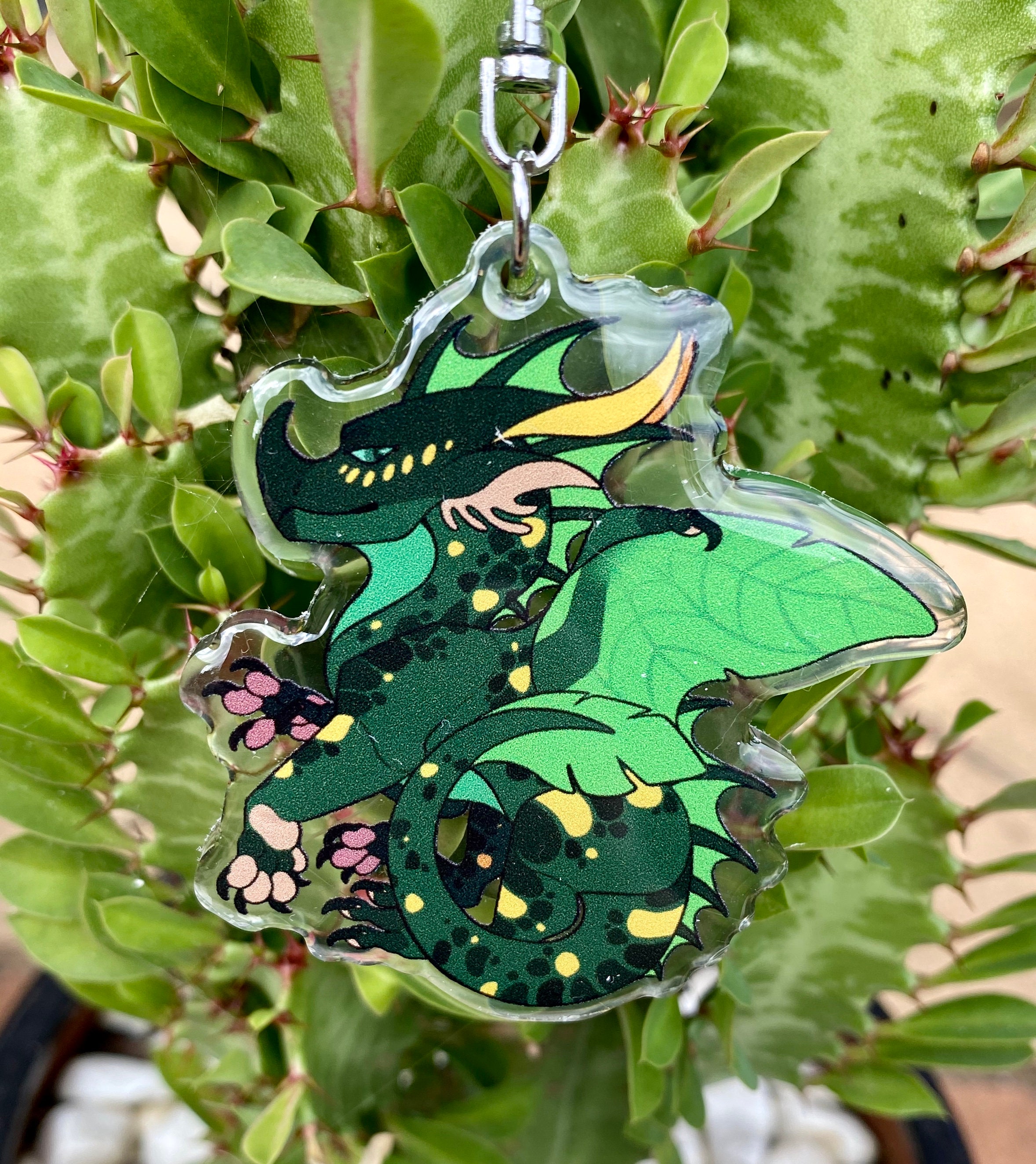 The Lost Continent Wings of Fire WOF Acrylic Charm -  Portugal