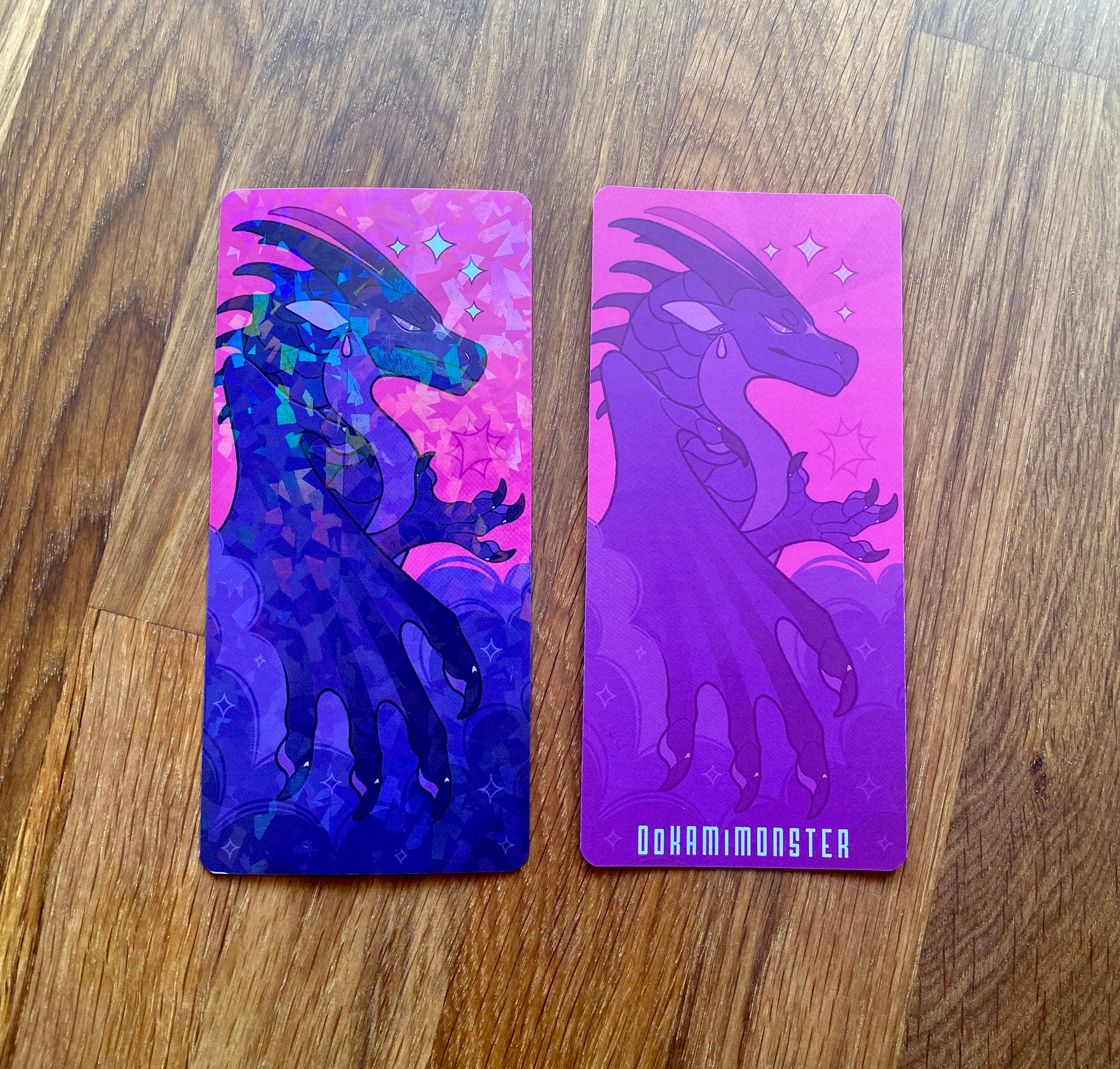 炎の翼: ダークストーカー \u0026 クリアサイト [ブックマーク] - Etsy 日本, image size:3000x2862