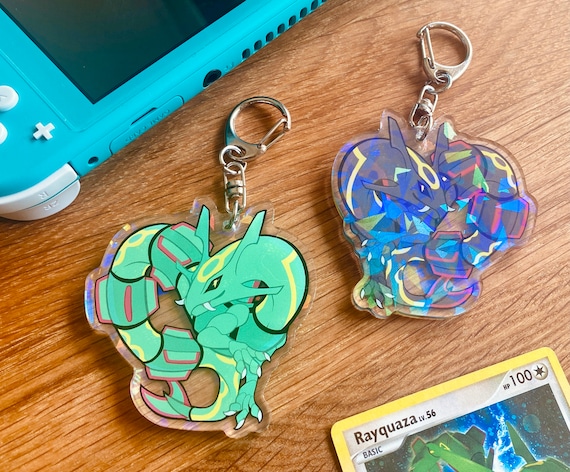 ポケモン：レックウザ [チャーム + ステッカー] - Etsy 日本