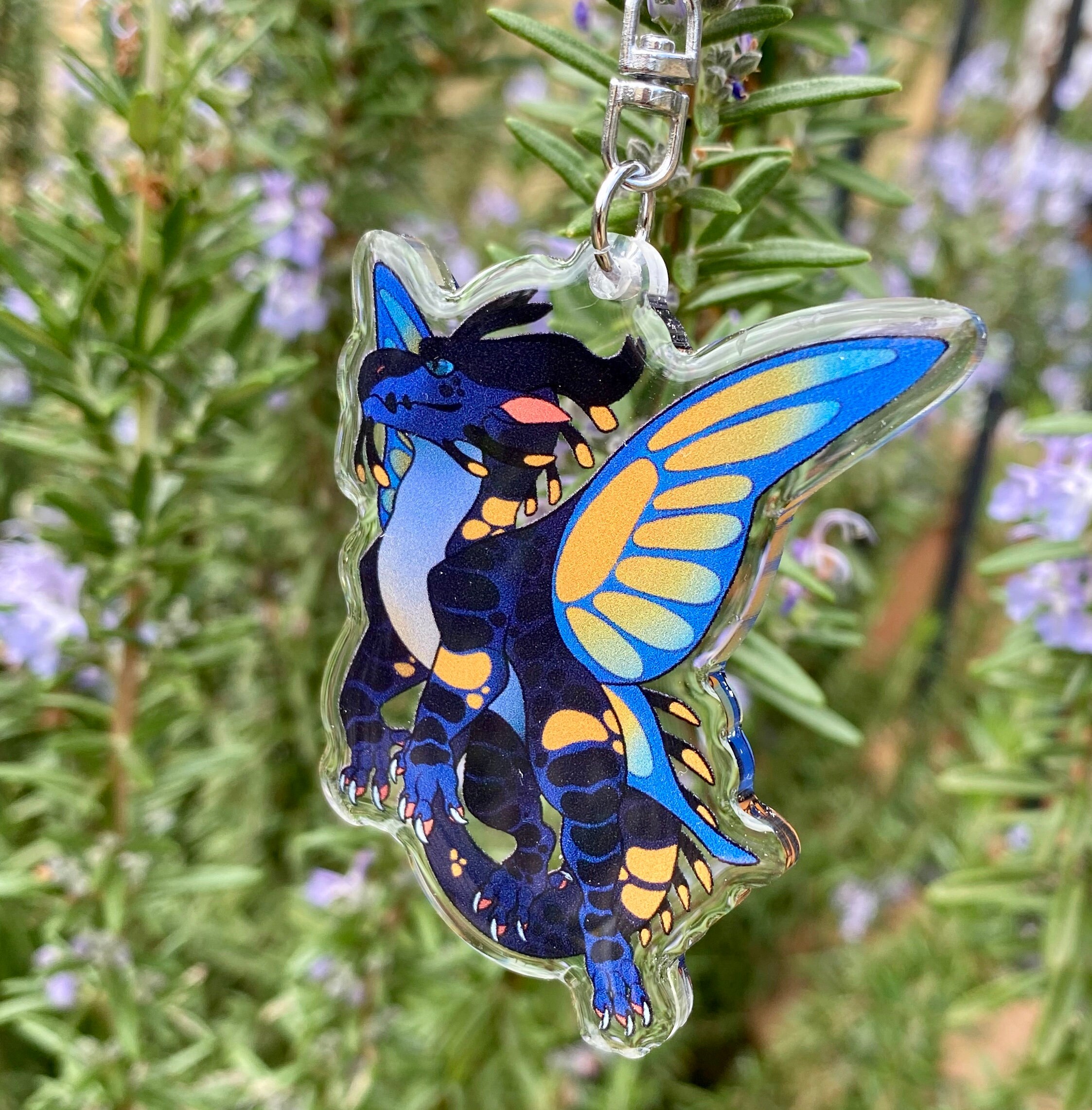 The Lost Continent Wings of Fire WOF Acrylic Charm -  Portugal