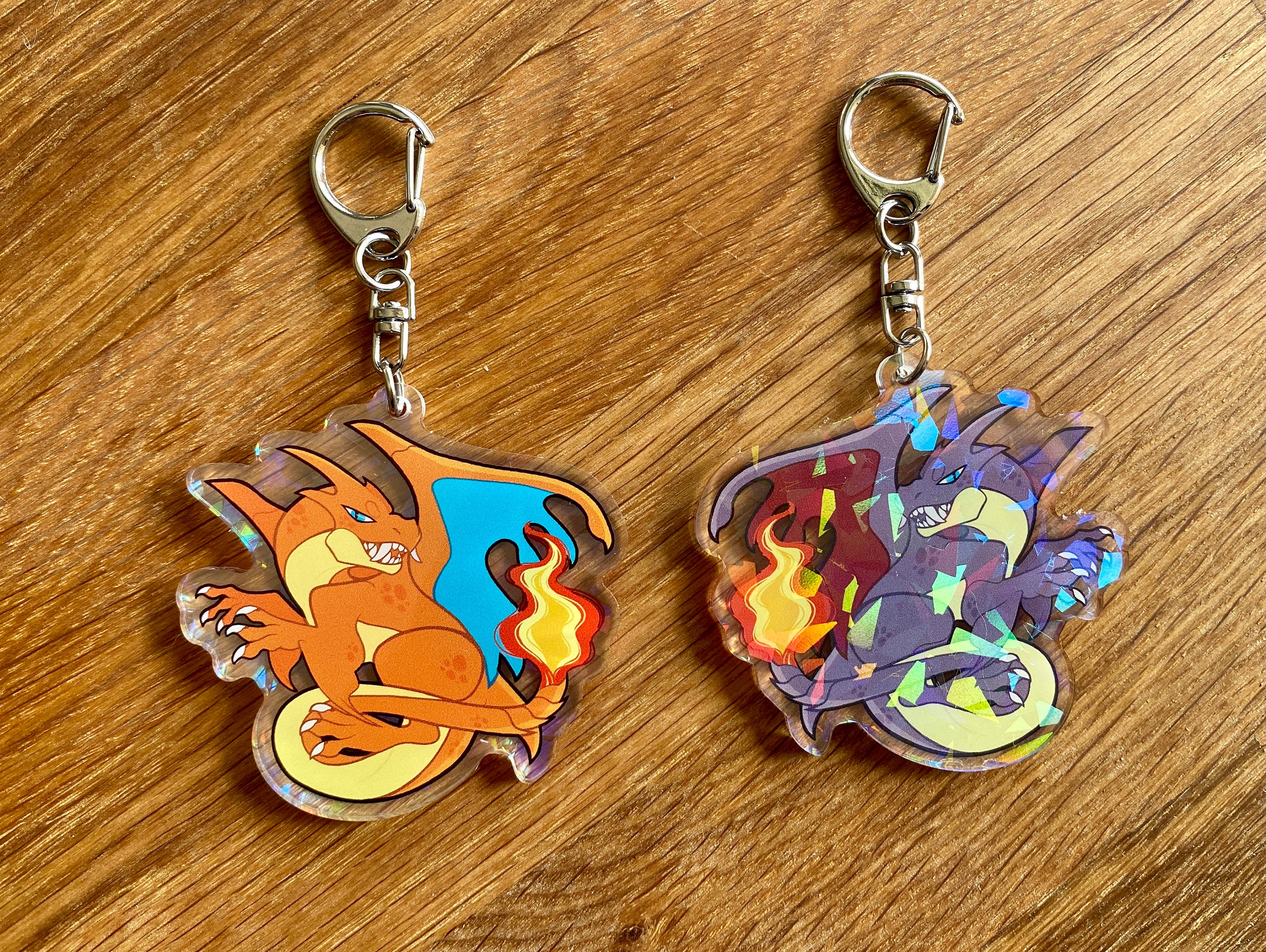 Pokemon: Mega Charizard X&Y [CHARM + STICKER] - Etsy