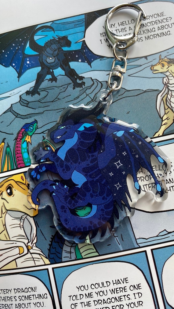 Wings Of Fire Deathbringer Charm Etsy